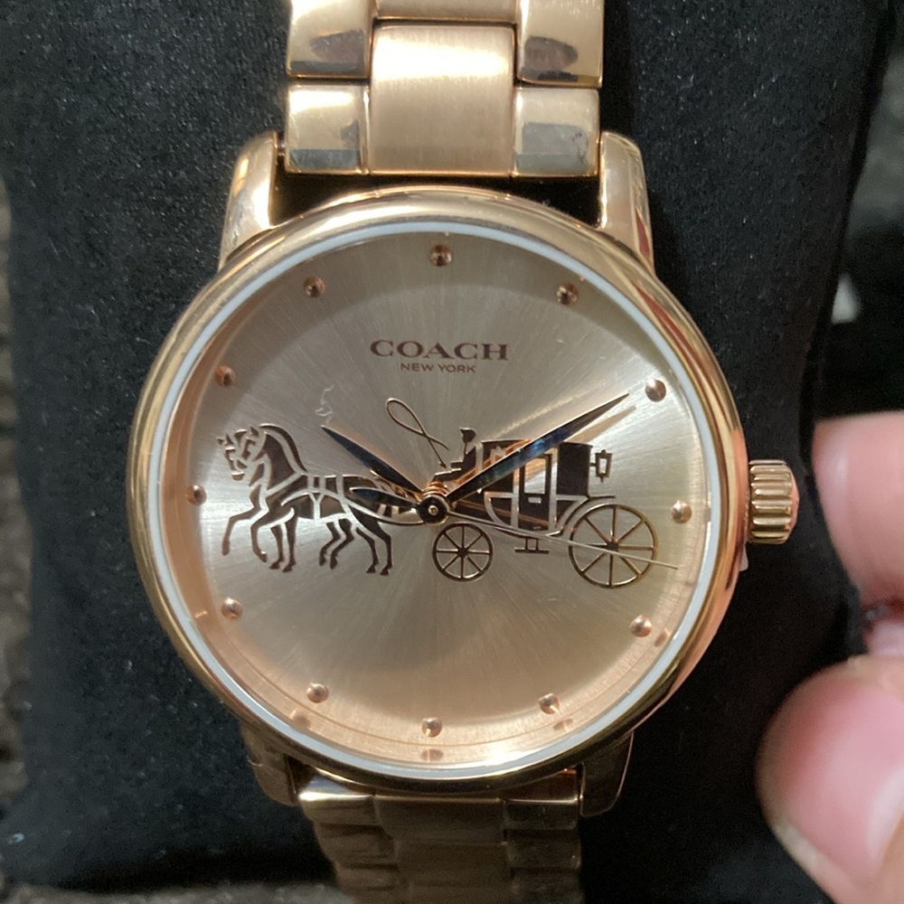 Coach Watch Rose Gold Watch - Picture 4 of 4